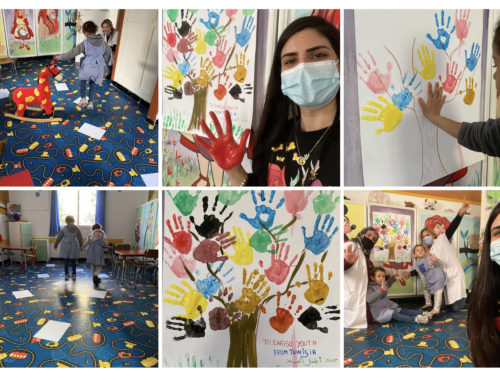 Teaching children about the importance of inclusion and human rights in Tunisia