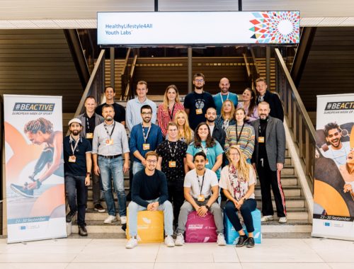 Young people take centre stage at the Opening of the European Week of Sport 2022