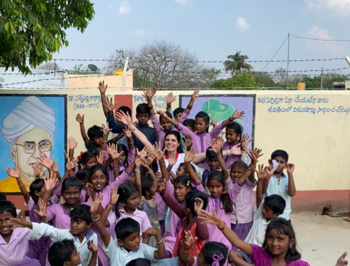 Teaching children in India about diversity, inclusion and human rights: Rawand Ben Brahim