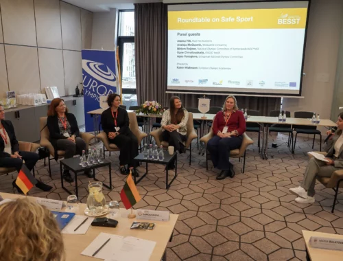 EAO Congress: ENGSO Youth shares insights on safe sport and safeguarding children and youth in sport