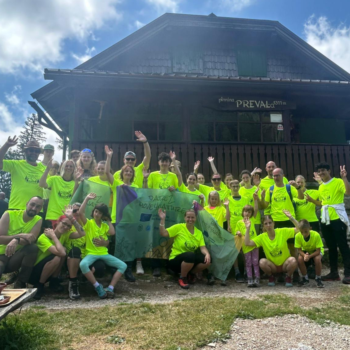 Dare2move4nature camp slovenia2